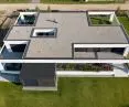 House on one level from a bird's eye view