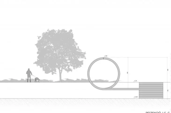 ZOJA, cross section C-C