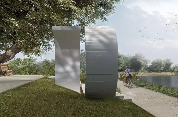 ZOJA uses the phenomenon of optical illusion