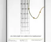 Jeden z autorskich plakatów