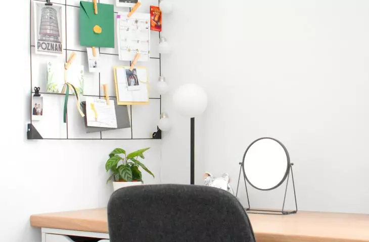 Apartment in Poznan's Grunwald, a board of inspiration