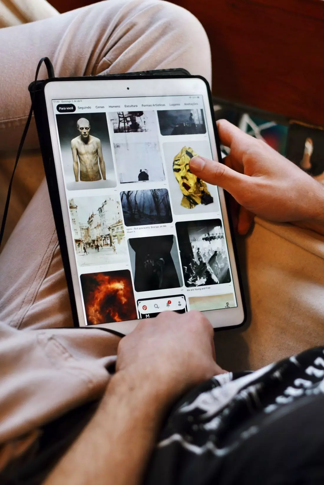 Pinterest może nas
zainspirować na różnych płaszczyznach 
