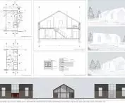 Minnes Farm Wakefield. Architektura mieszkaniowa przyjazna środowisku, jeden z typów domu