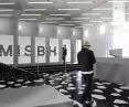 Wnętrze showroomu MISBHV, strefa wejścia