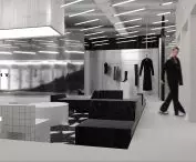 Wnętrze showroomu MISBHV oparte jest o kontrasty