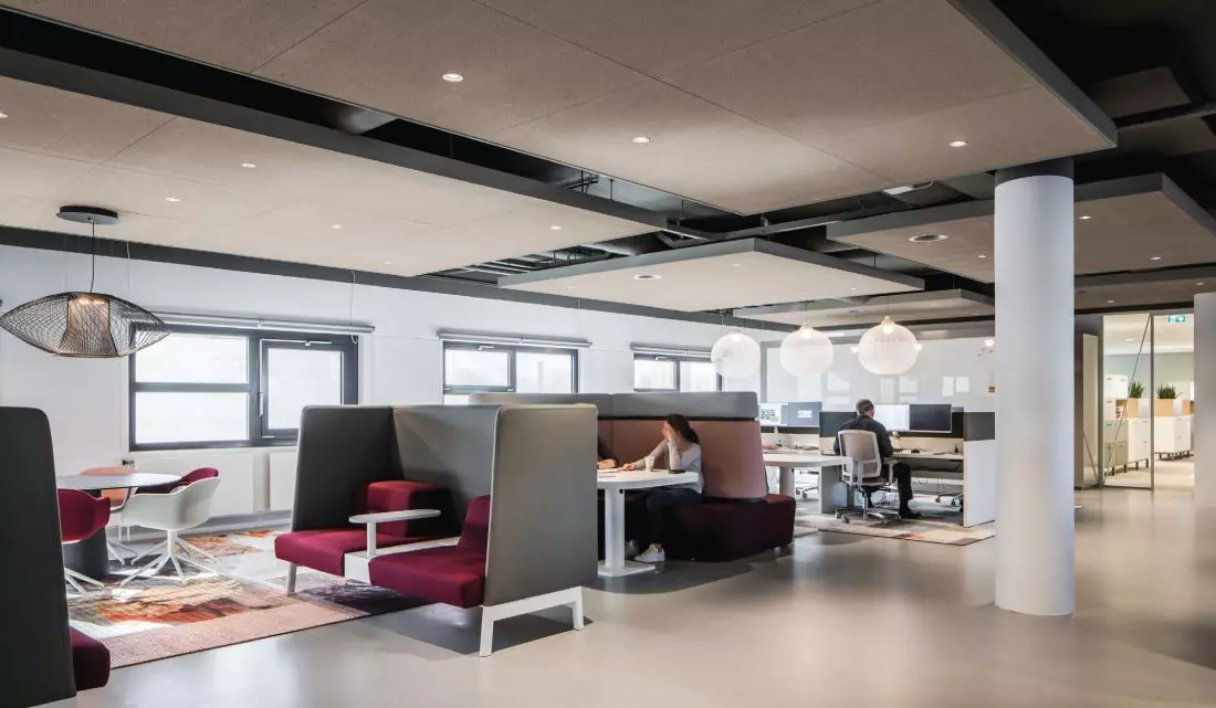 Acoustic suspended ceilings