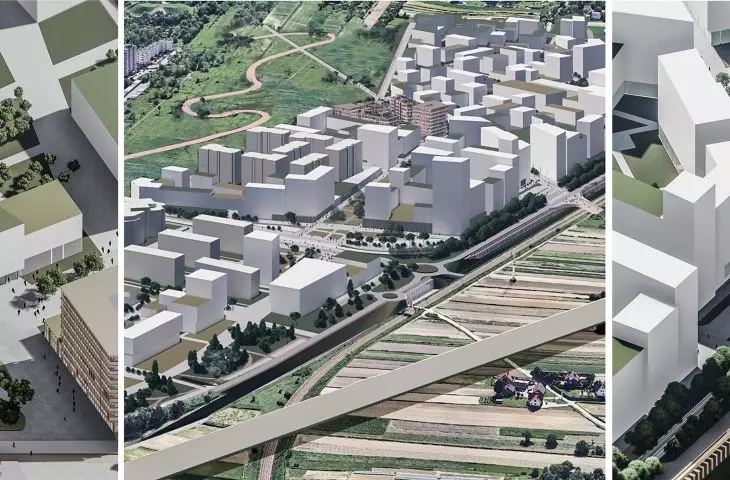 Projekt Urban Pill, wizualizacje osiedla