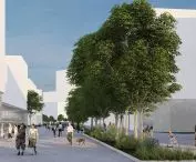Projekt Urban Pill, ciąg pieszy