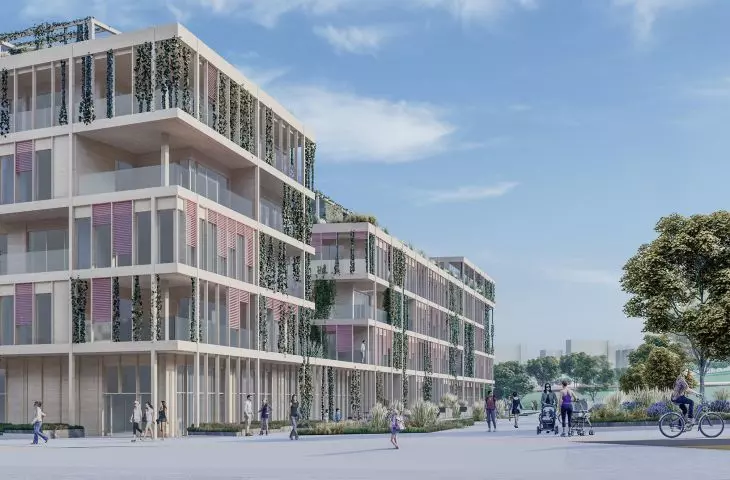 Projekt Urban Pill, widok kwartału