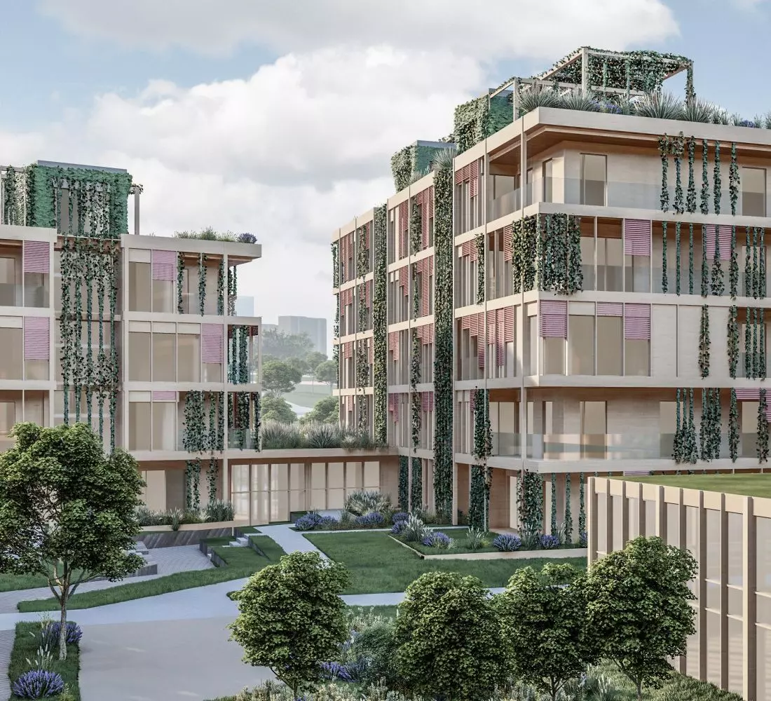  Projekt Urban Pill,
wnętrze kwartału