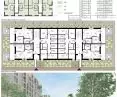 First floor plan of the cage building