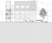 west elevation