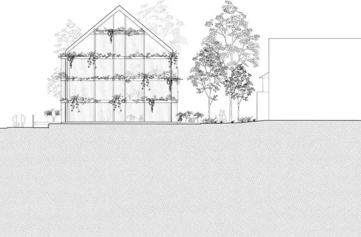 north elevation