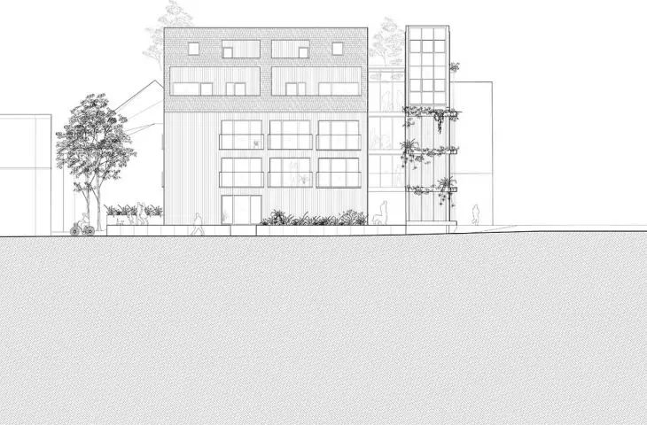 eastern elevation