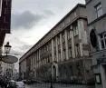 Former municipal hospital on Szkolna Street in Poznan - view from the Old Market Square