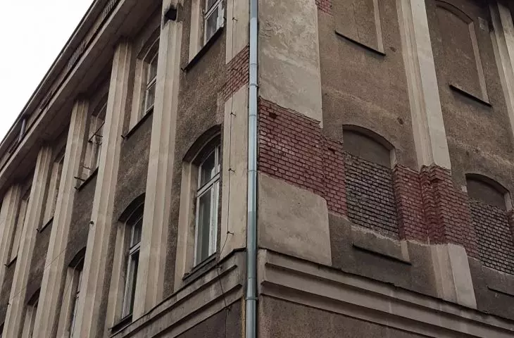 Former municipal hospital on Szkolna Street in Poznan - corner of Szkolna and Kozia Streets