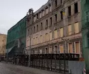 One of the tenements on Podgórna Street - part of the former municipal hospital on Szkolna Street in Poznan. 