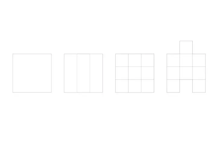 modular projection layout