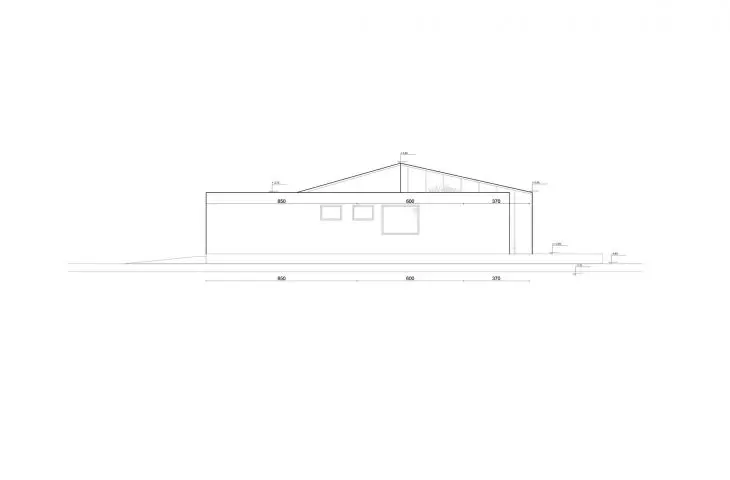 northwest elevation