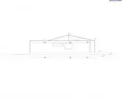 northwest elevation