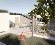 space composed outdoors is expected to induce strong biophilia