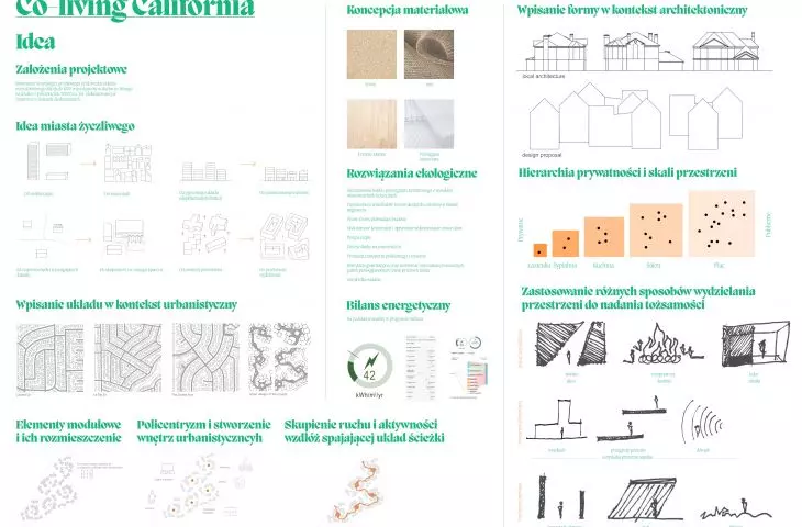 Projekt Co-living California, idea