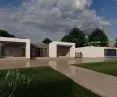 The house, thanks to its single-storey layout, provides easy movement for all its inhabitants