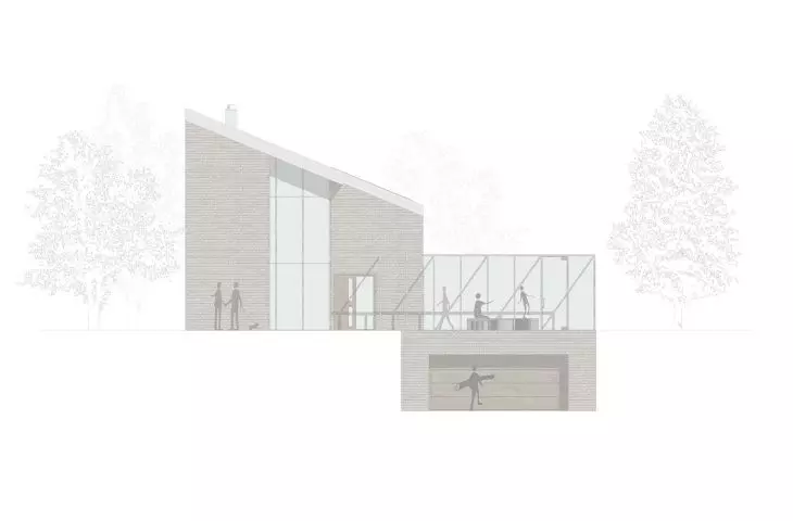 west elevation