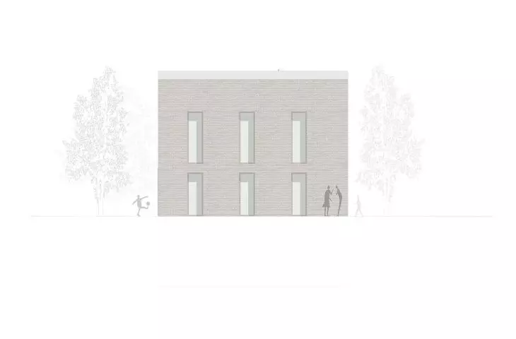 north elevation