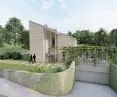 The house is designed to be as energy-efficient and environmentally friendly as possible