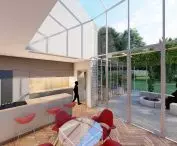 The glazing in the building has been selected for its insulating factors