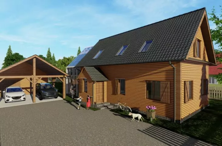 Visualization of the house