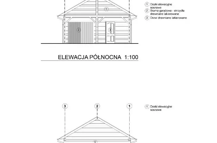 Garage elevation