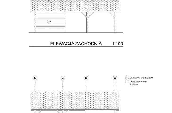 Elewacja garażu