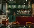 Sala barowa — widok na bar
