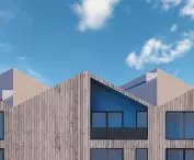  House on Debinska Street, roof visualization