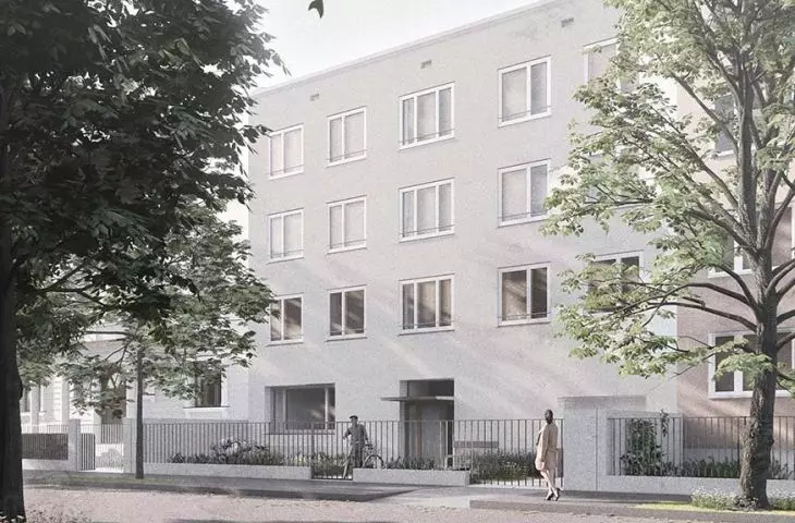 dom wielorodzinny na Starym Mokotowie