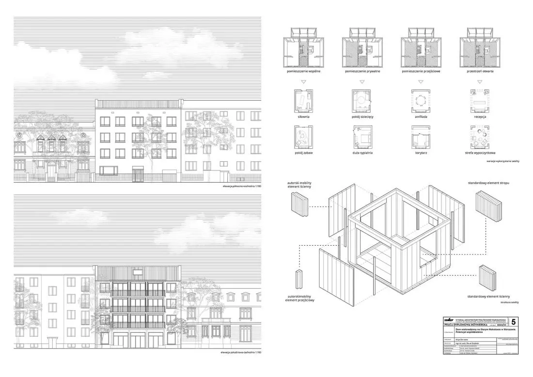 Konstrukcja z prefabrykatów drewnianych