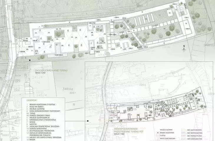 sytuacja i projekt zagospodarowania terenu