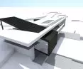 House on a slope, concept