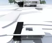 House on a slope, original concept 