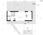 House on the slope, first floor plan