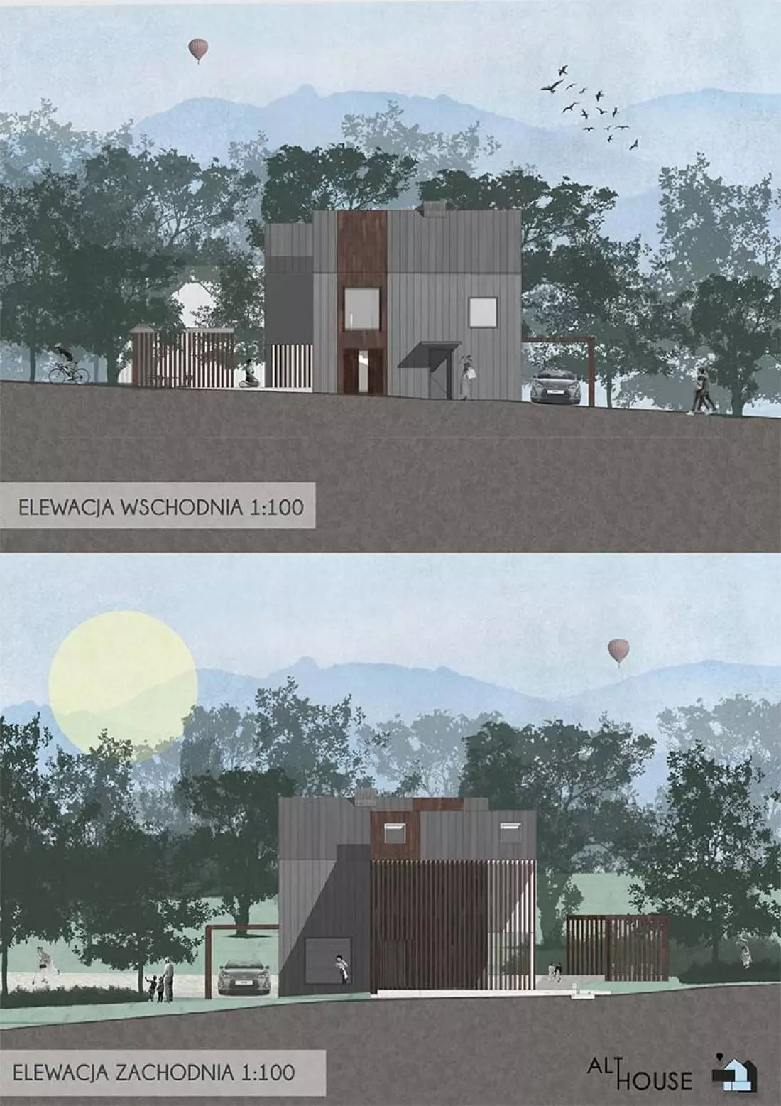 AltHouse, elewacje