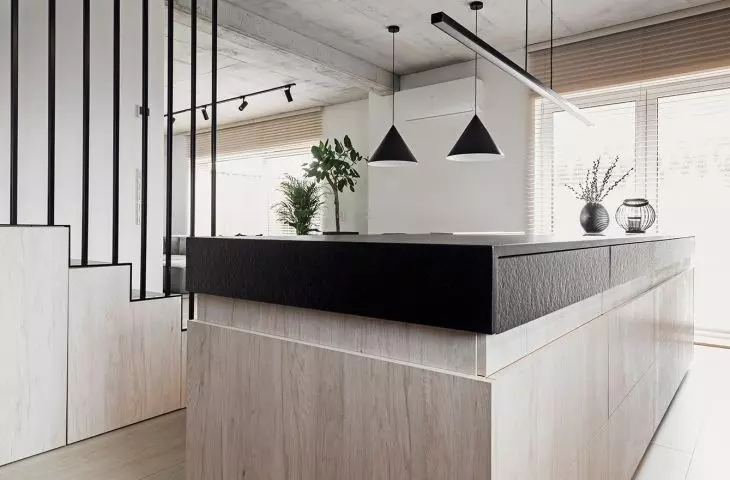 Interior BAR_21, kitchen island