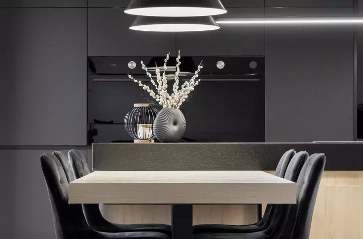 Interior BAR_21, dining table