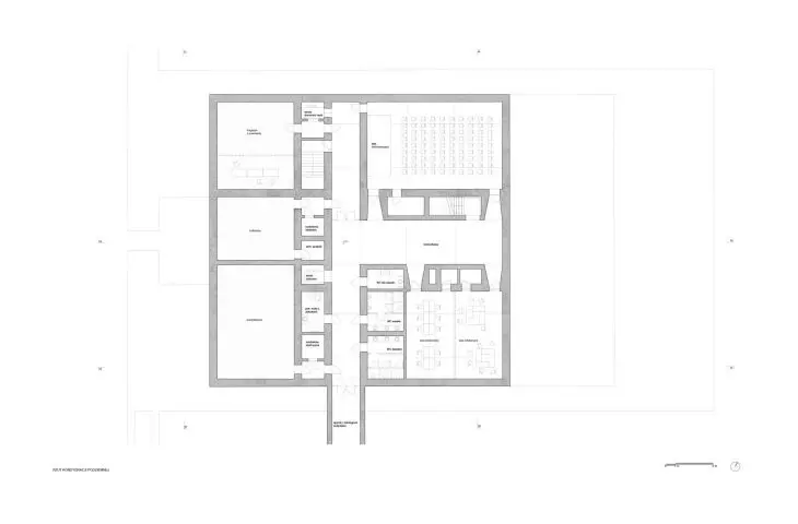 Muzeum w Treblince — rzut podziemia