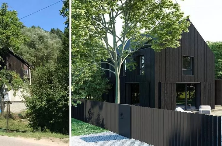 Stodolove, street side, comparison