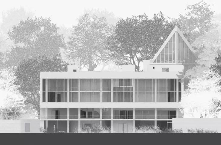 west elevation