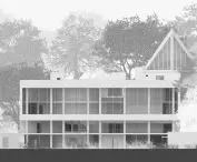 west elevation
