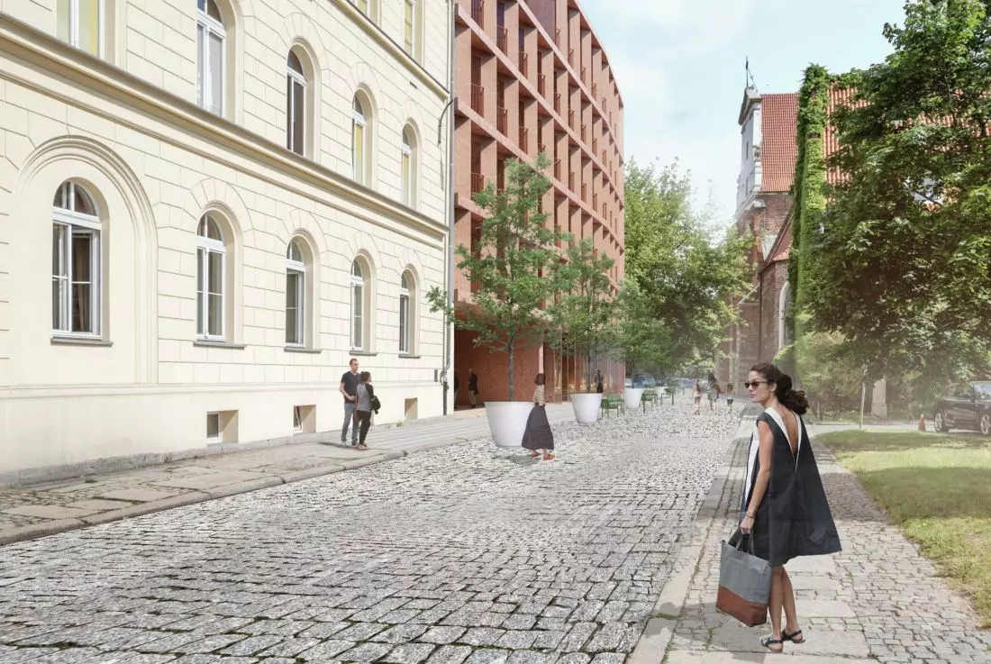dla projektantów istotne
było, żeby obiekt wtopił się w otoczenie
